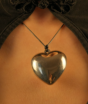 Heart Choker in Silver - OBSES